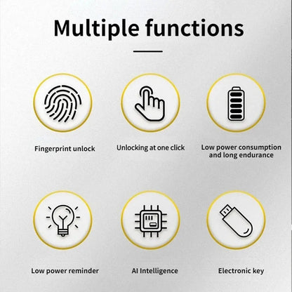 Secura™ - Keyless Fingerprint Security for Everyday Carry