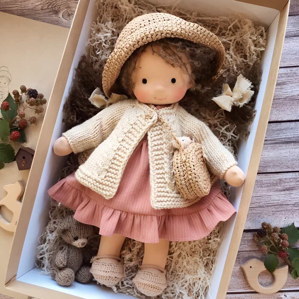 Lumira™ - Hand-Assembled Comfort Doll For Toddlers