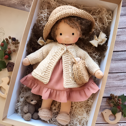 Lumira™ - Hand-Assembled Comfort Doll For Toddlers