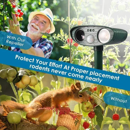 Terrion™ - Motion-Activated Yard Protection Day and Night