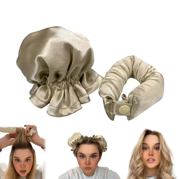 Sereen™ - Overnight Satin Rollers for Gentle No-Heat Waves