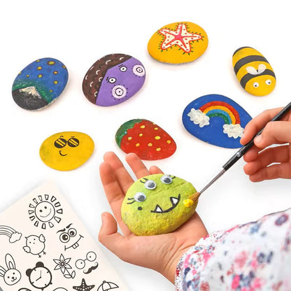 Peblio™ - Creative Rock Painting Kit for Kids
