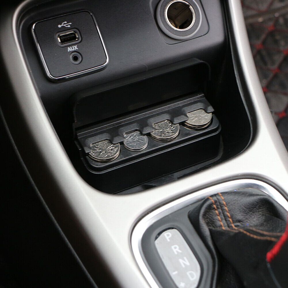 Vaulto™ - Slim Snap Coin Organizer for Vehicles