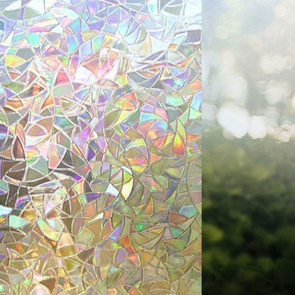 Spectra™ - Soft Frosted Privacy with Rainbow Light