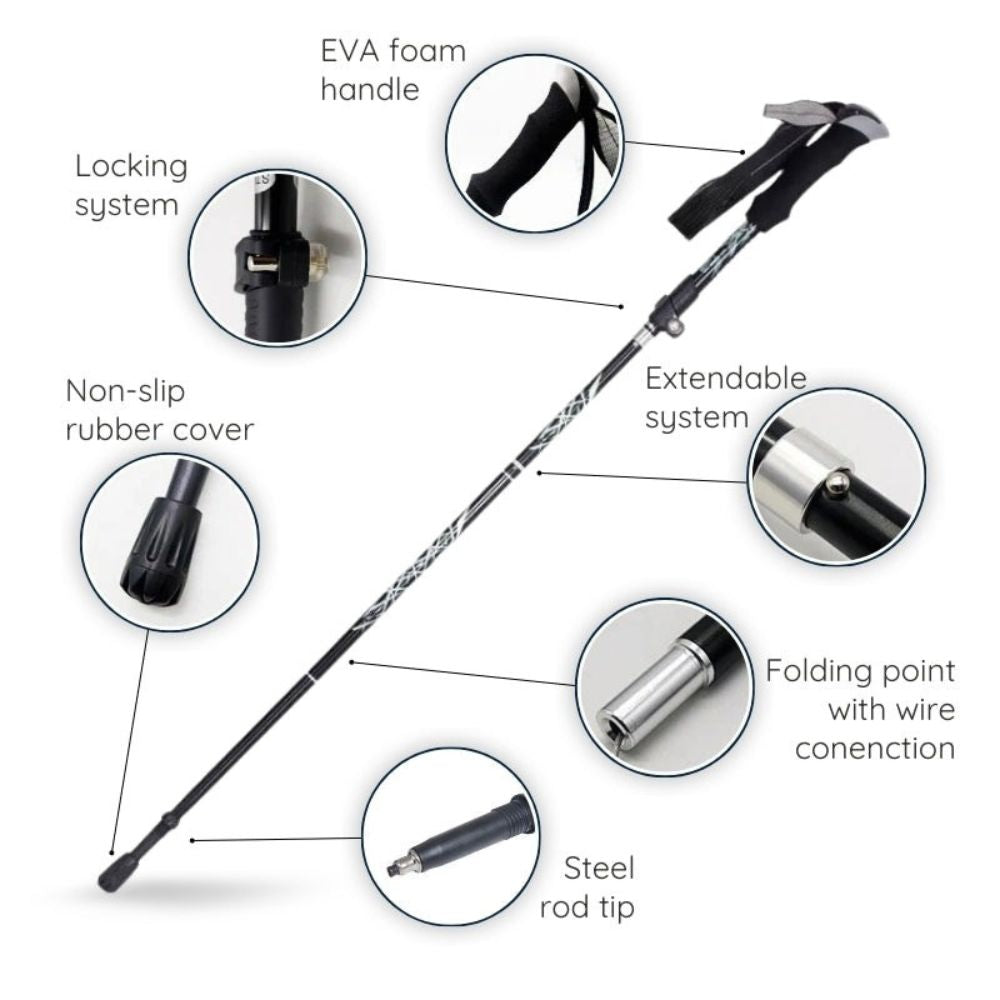 Vantix™ - Compact Support For Steep Trails And Hikes