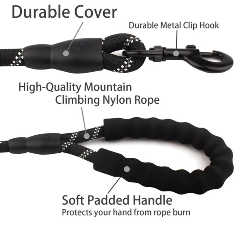 Rovena™ - Reflective Leash For Safer Night Walks