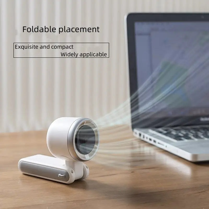 Breezeo™ - Compact Foldable Cooling For Desk, Neck, Or Hand