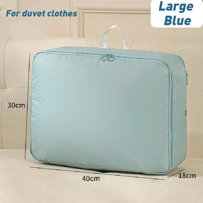 Packly™ - Compresses Bulky Linens for Neat Storage