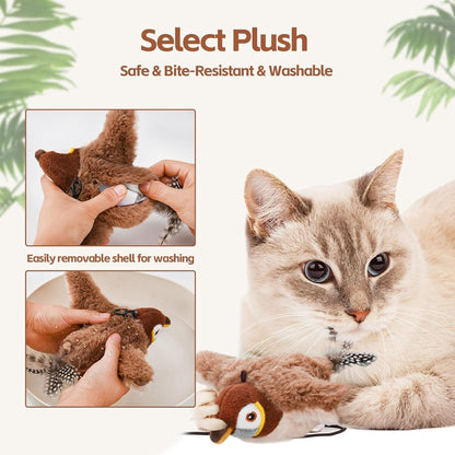 Mewlin™ - Lifelike Motion Play for Indoor Cats