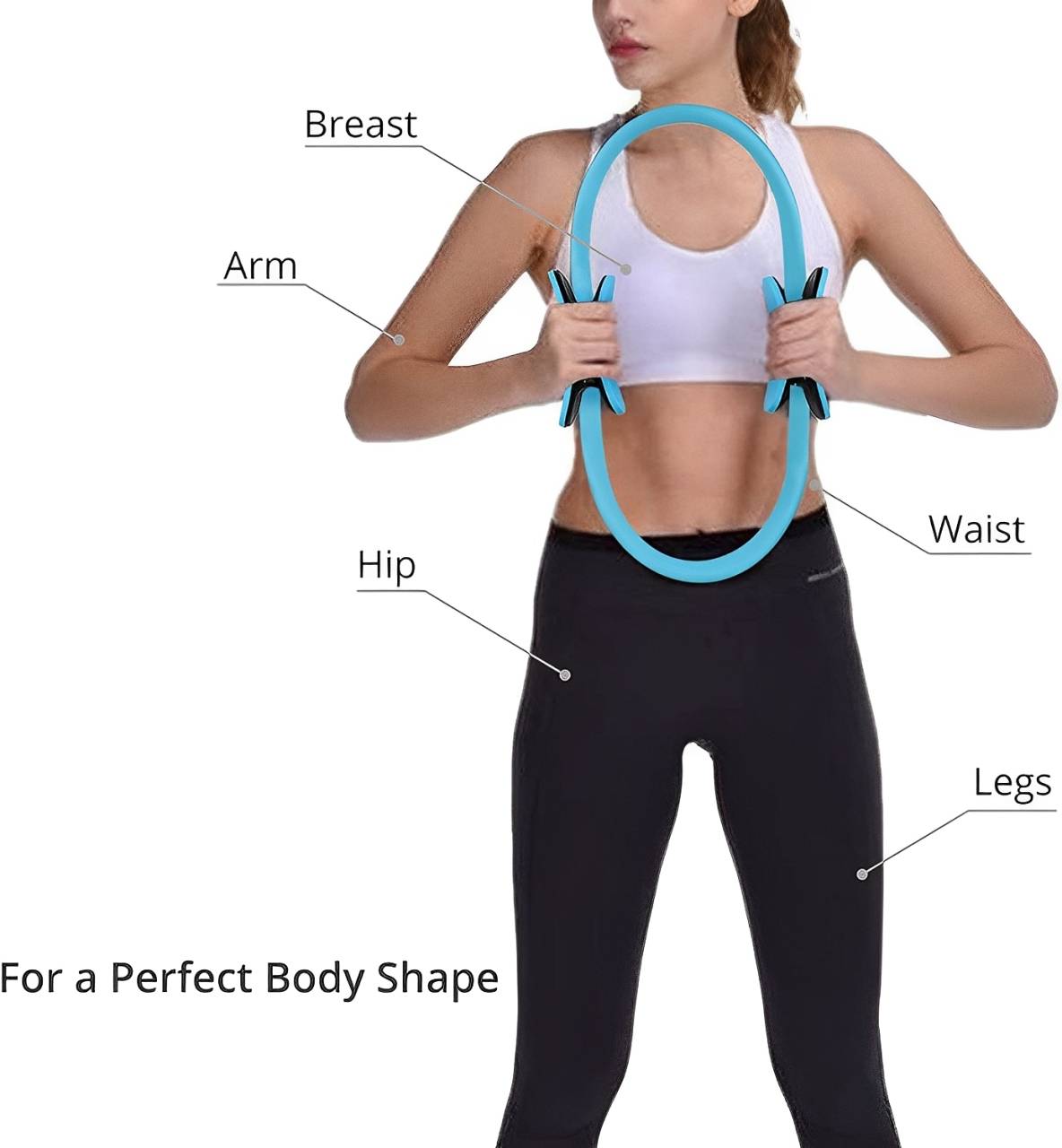 Alera™ - Compact Pilates Resistance Ring For Controlled Squeezes