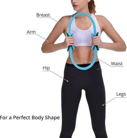 Alera™ - Compact Pilates Resistance Ring For Controlled Squeezes