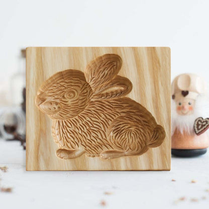 Ovale™ - Two-Piece Beech Cookie Stamp Set