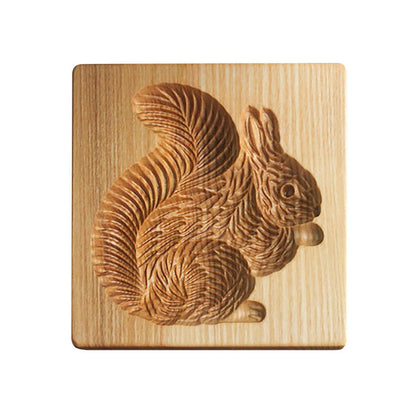 Ovale™ - Two-Piece Beech Cookie Stamp Set