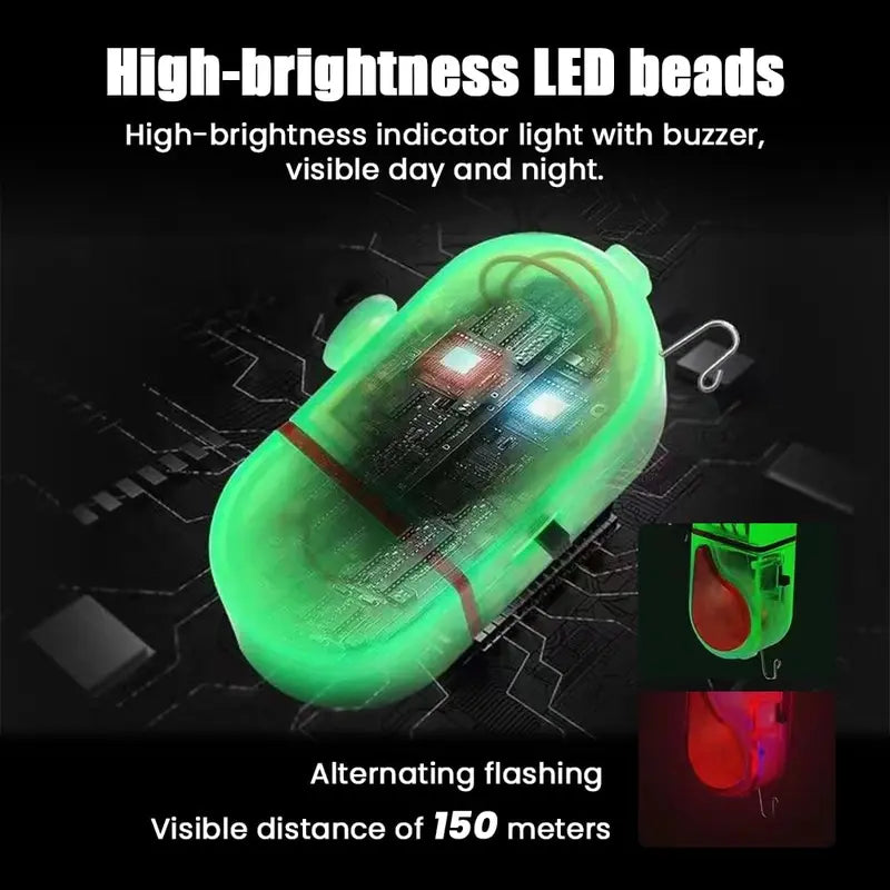 Biteon™ - Discreet Clip-On Alert for Night Fishing