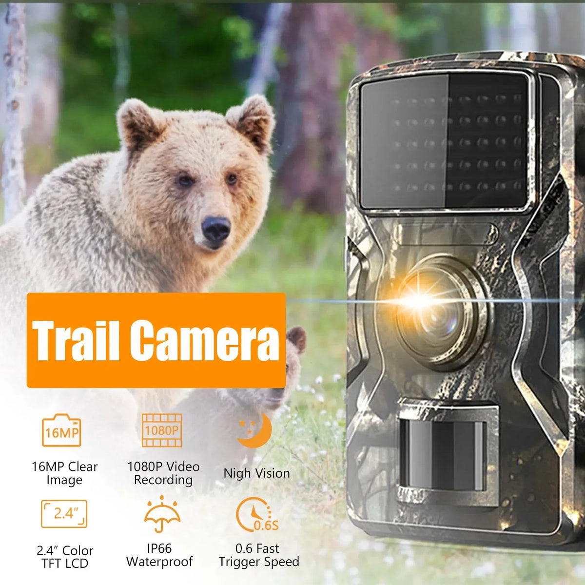 Sentryo™ - Night-Ready Trail Camera For Reliable Field Monitoring