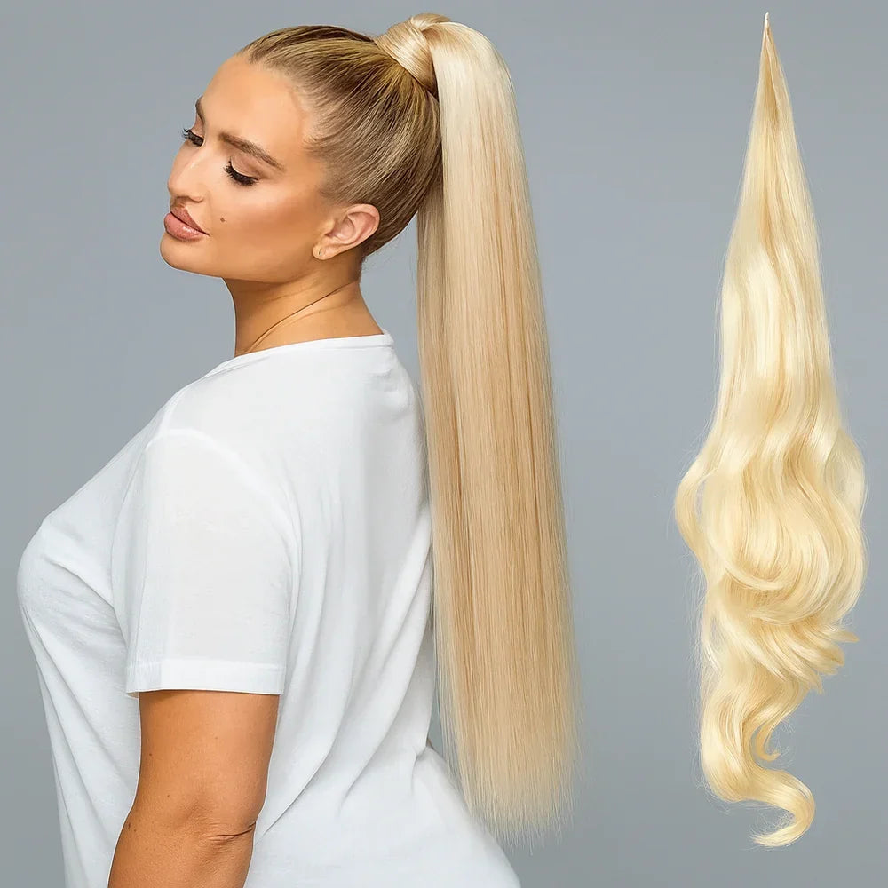 Velira™ - Seamless Wrap Around Ponytail For Effortless Volume