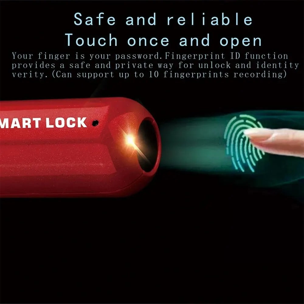 Secura™ - Keyless Fingerprint Security for Everyday Carry