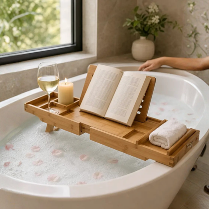 Sylea™ - Hands-Free Bathing Comfort and Organized Convenience