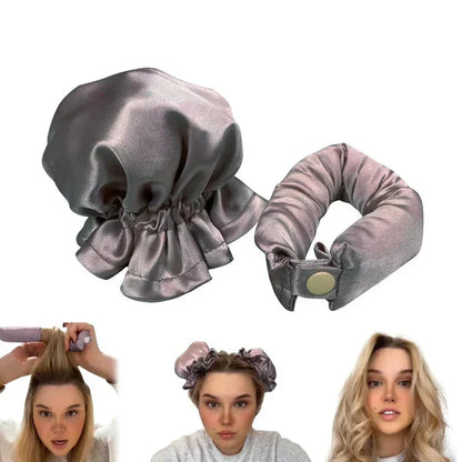 Sereen™ - Overnight Satin Rollers for Gentle No-Heat Waves