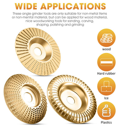 Carvex™ - Fast Angle-Grinder Shaping For Woodwork