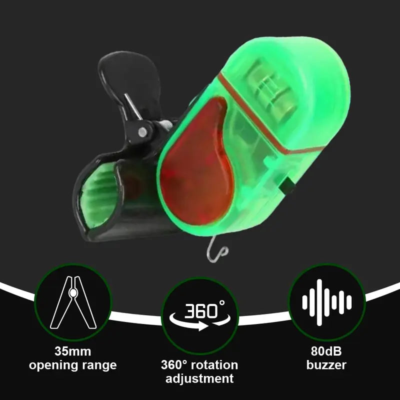 Biteon™ - Discreet Clip-On Alert for Night Fishing