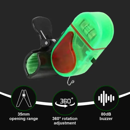 Biteon™ - Discreet Clip-On Alert for Night Fishing