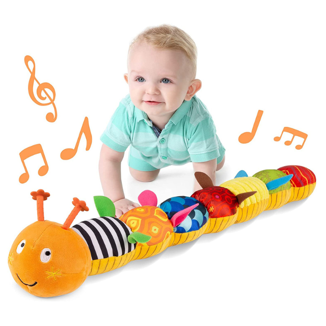 Lumivy™ - Gentle Musical Rattle for Tummy Time Play
