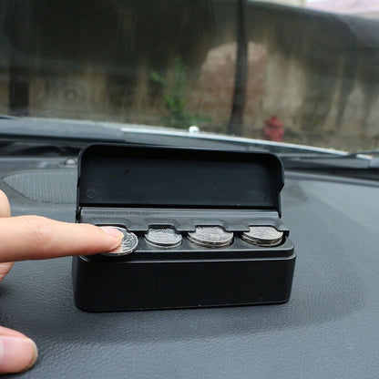 Vaulto™ - Slim Snap Coin Organizer for Vehicles