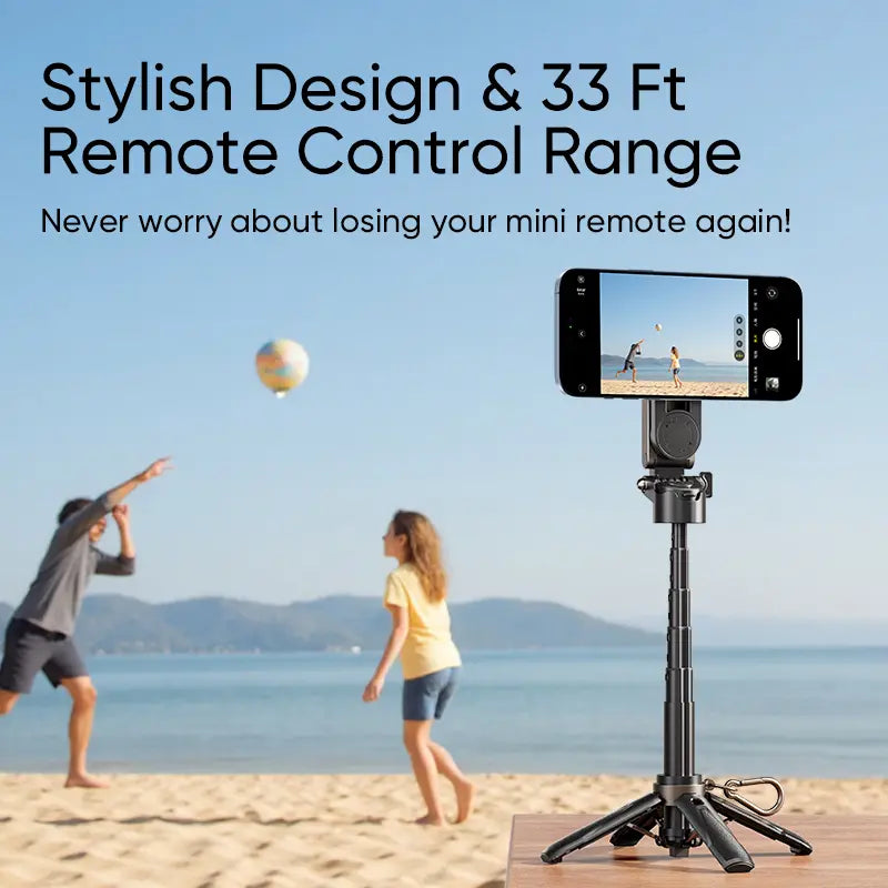 Vantix™ - 4-in-1 Magnetic Selfie Stick for Stable Hands-Free Shots