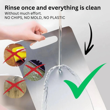 Aurex™ - Hygienic Titanium Prep Surface for Safer Chopping
