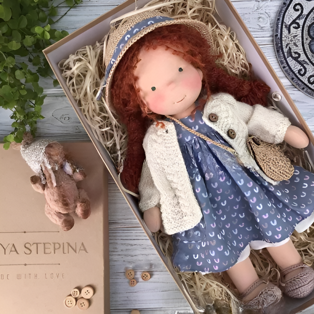 Lumira™ - Hand-Assembled Comfort Doll For Toddlers