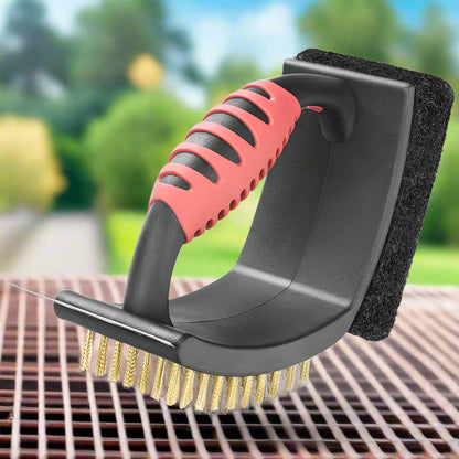 Charis™ - Easy Grill Cleaning with Locked-In Bristles
