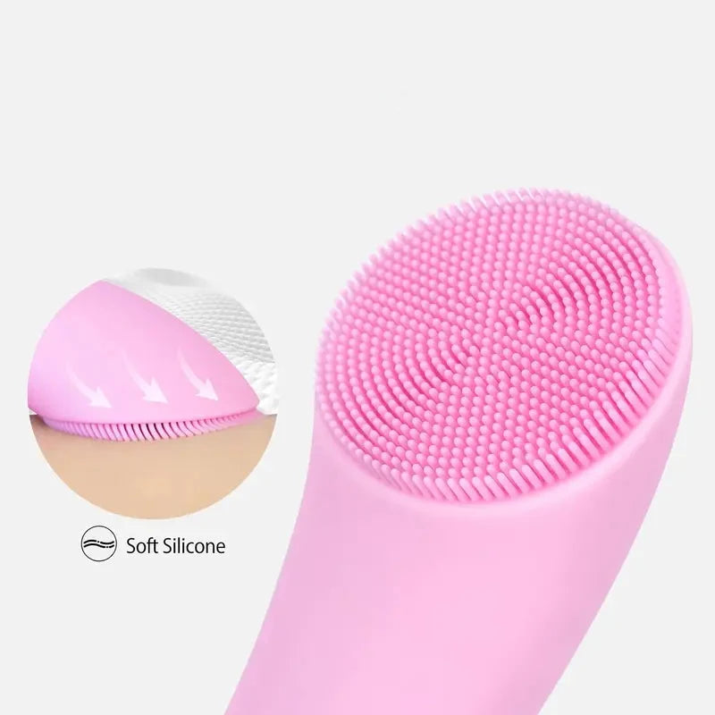 Veloura™ - Gentle Silicone Cleansing with Warm Massage