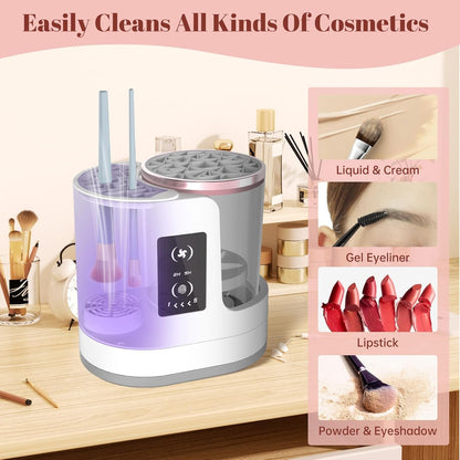 Velara™ - Effortless Brush Cleaning in Minutes