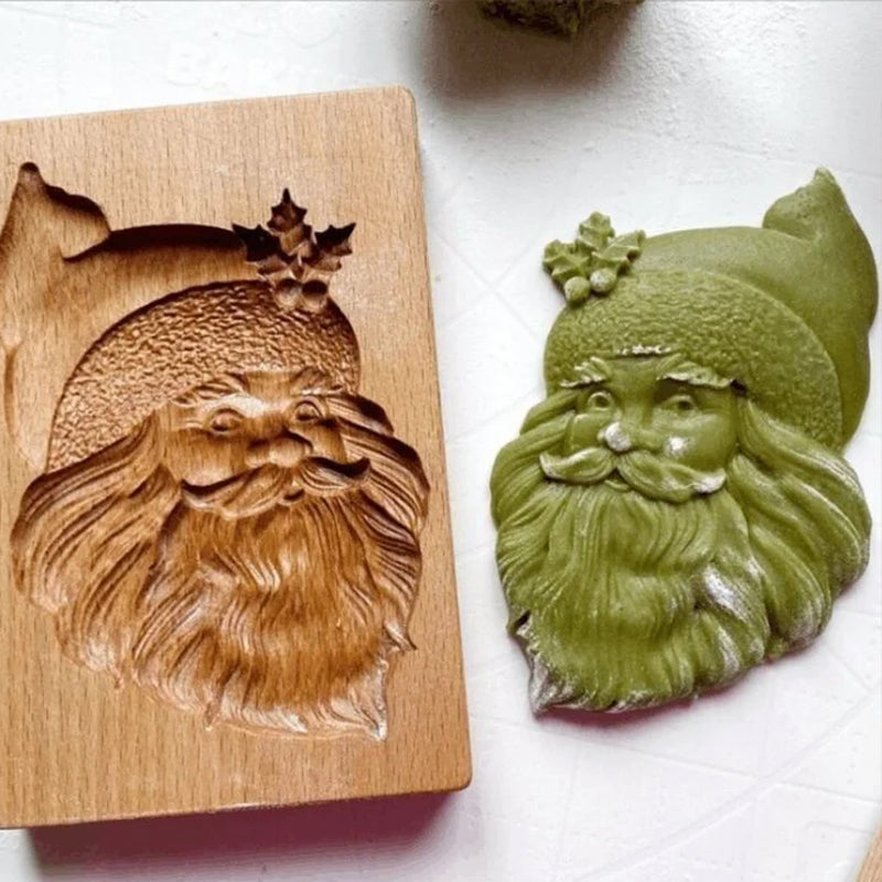 Ovale™ - Two-Piece Beech Cookie Stamp Set