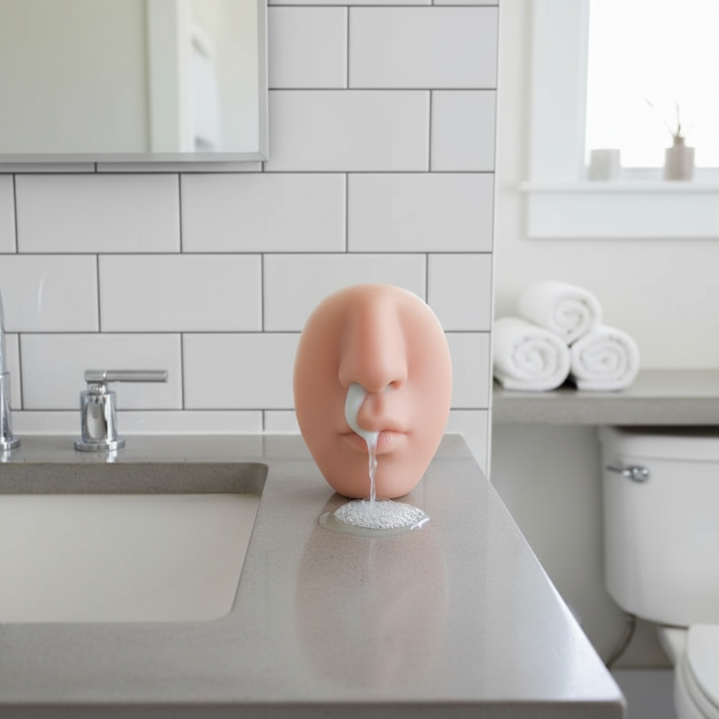 Nostra™ - Playful Wall-Mounted Squeeze Soap Prank