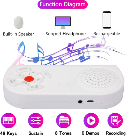 Keyora™ - Practice Anywhere With Four-Octave Portability