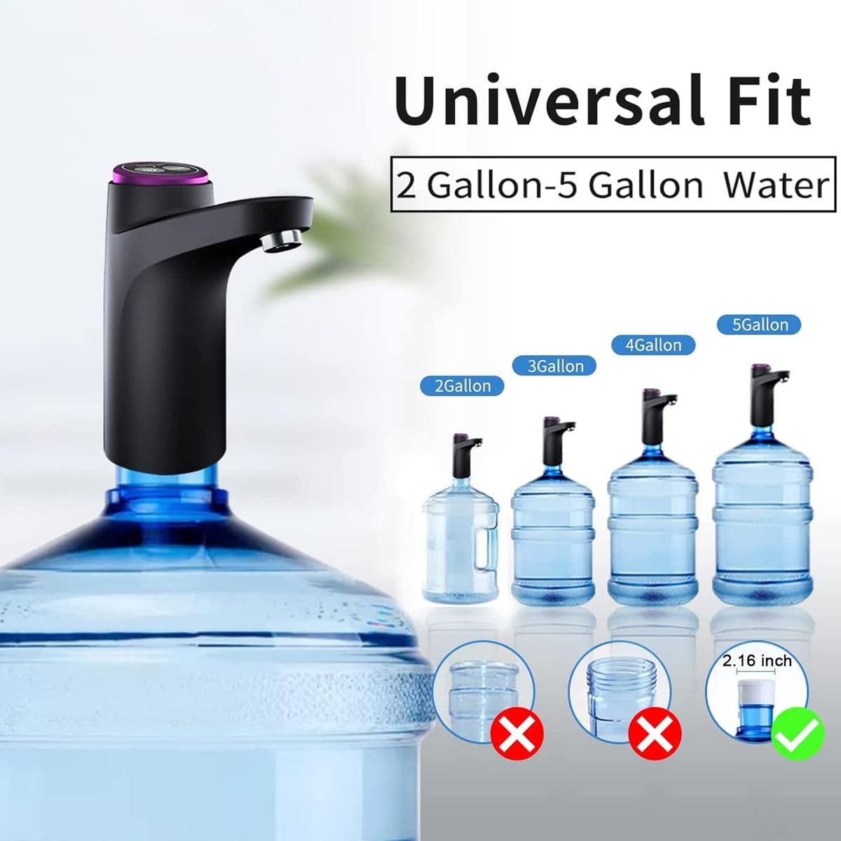 Hydrion™ - Easy One-Button Water Dispensing