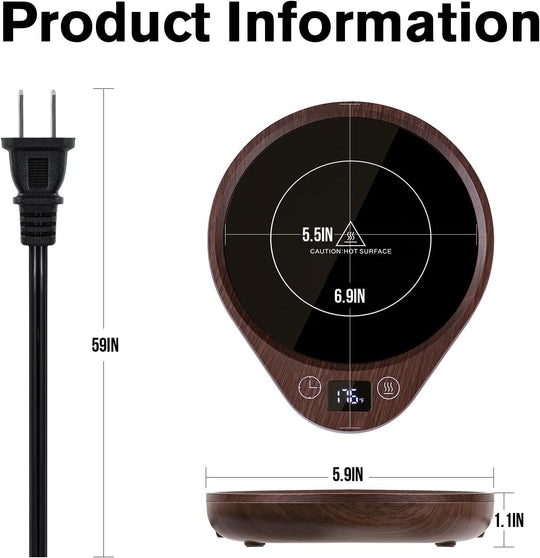 Mugnix™ - Keeps Drinks Warm With Precise Controls