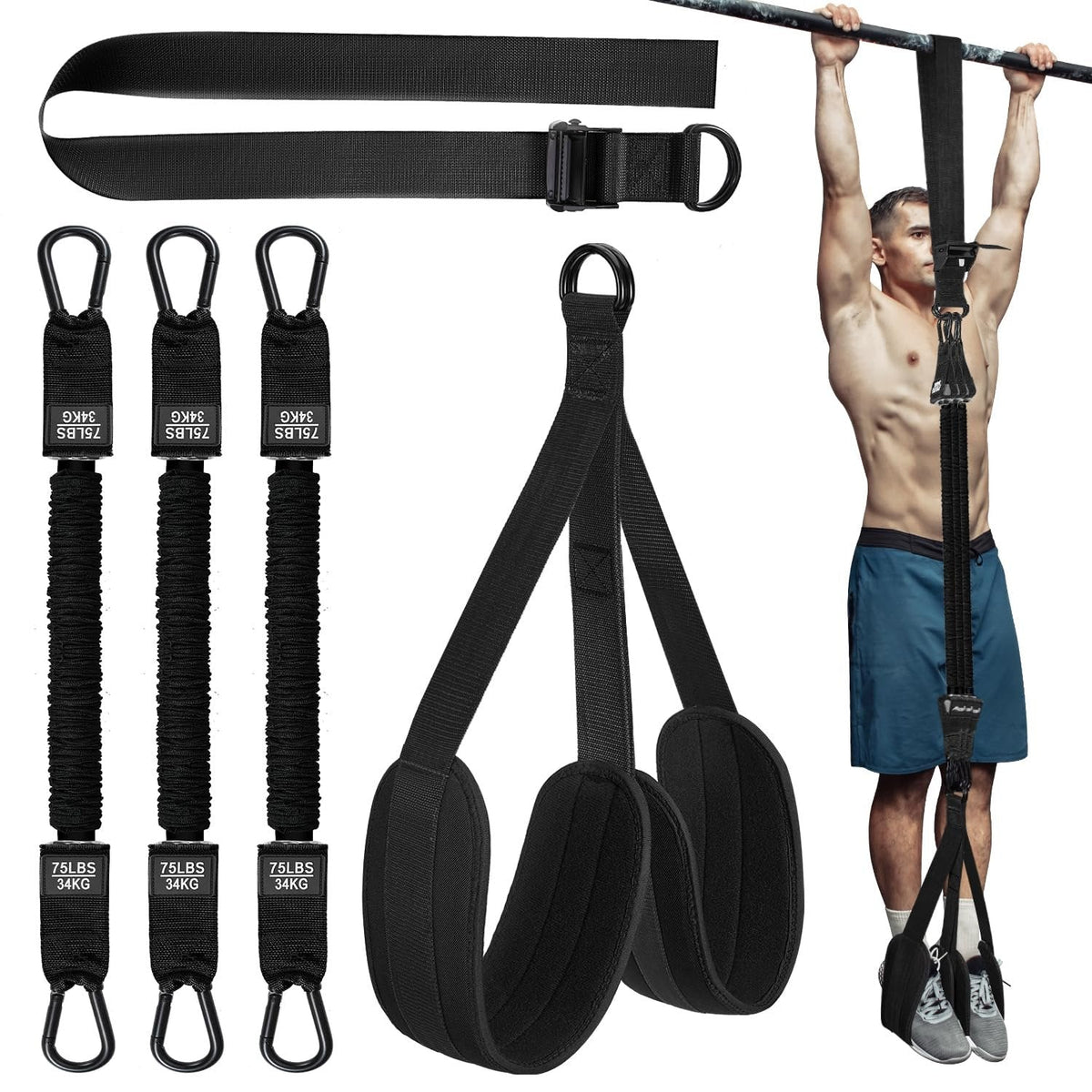Ascend™ - Steady Pull-Up Support for Controlled Reps
