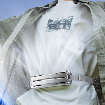 Breezu™ - Hands-Free Cooling for Warm Outdoor Days