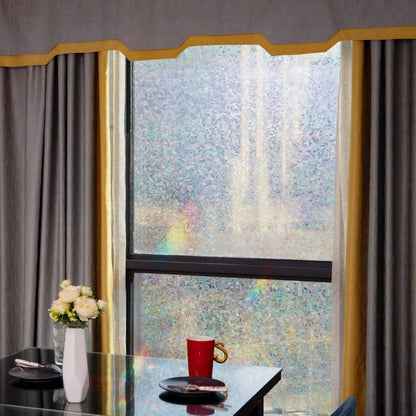 Spectra™ - Soft Frosted Privacy with Rainbow Light