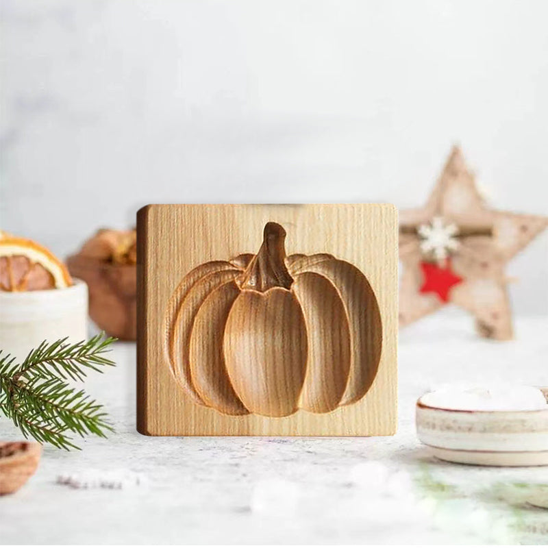 Ovale™ - Two-Piece Beech Cookie Stamp Set