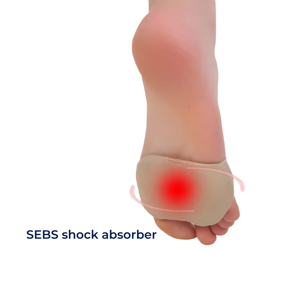 Velora™ - Invisible Gel Pads for Forefoot Comfort