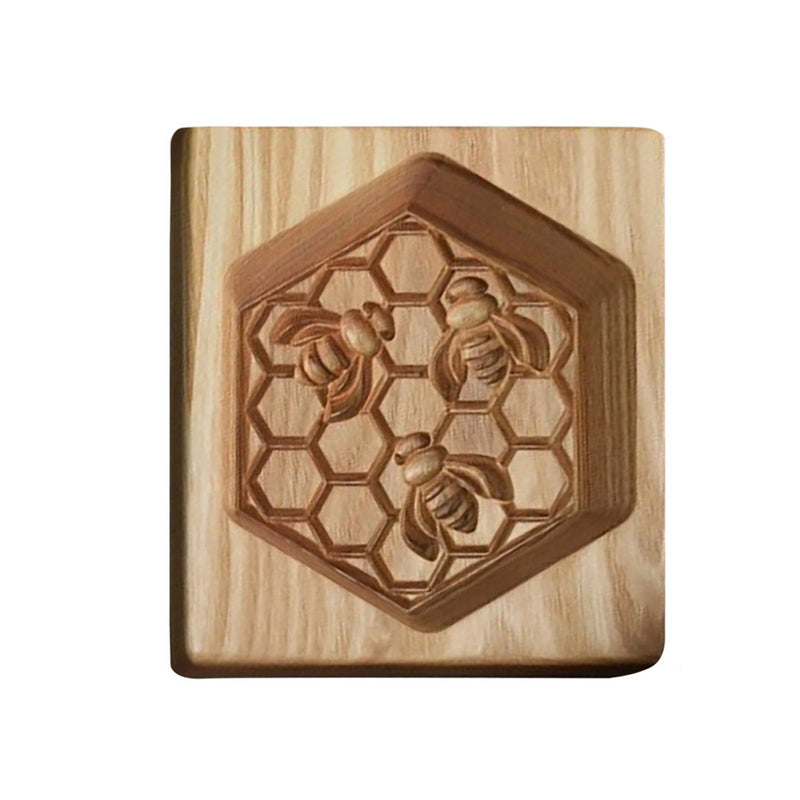 Ovale™ - Two-Piece Beech Cookie Stamp Set