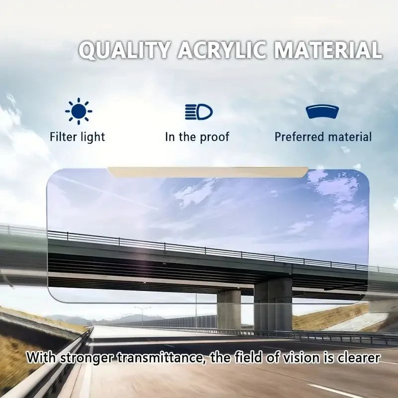 Lumeo™ - Smooth Glare-Reducing Visor for Safer Driving