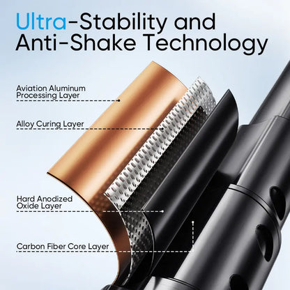 Vantix™ - 4-in-1 Magnetic Selfie Stick for Stable Hands-Free Shots