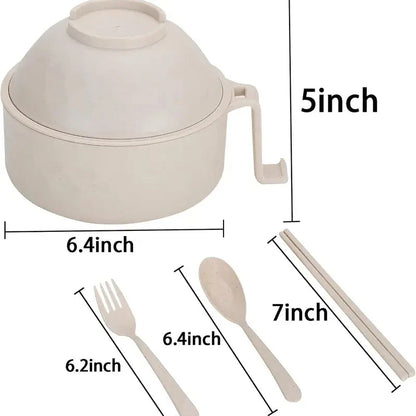 Kori™ - Cool-Handle Microwave Bowl for Speedy Meals