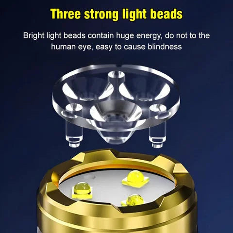 Luxon™ - Compact Rechargeable LED Pocket Light for Emergencies