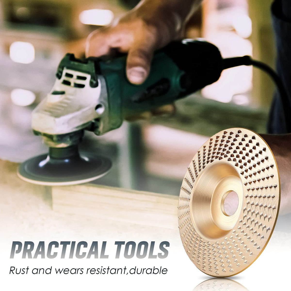 Carvex™ - Fast Angle-Grinder Shaping For Woodwork